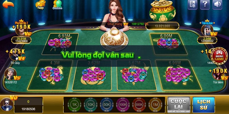 Với game bầu Cua TDTC online, anh em dễ dàng tham gia mọi lúc, mọi nơi